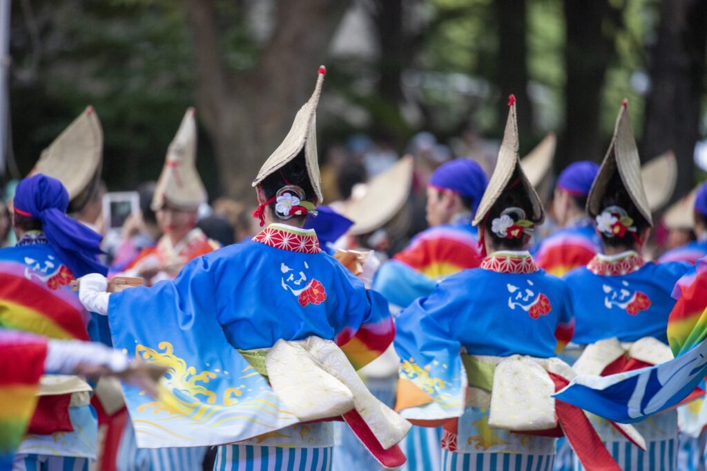 高知のよさこい祭り