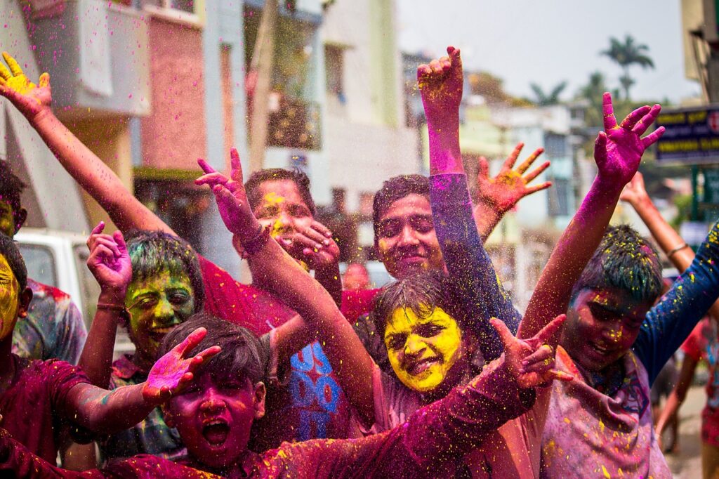 インドのホーリー祭